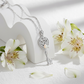 🔮 50% RABATT! 💖 Leuchtende Opal-Schlüssel-Halskette – Zarter Glanz, elegant & leicht – Perfekte Geschenkidee für besondere Momente ✨