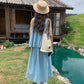 🏖️ Sommer-Sale 50% Rabatt 🏝️👜🛍️Beige Strick-Wickeltasche geräumig | Sommer Schultertasche für Strandspaziergänge, Brunch und Resort-Tage🎁