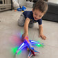 ✨50% Rabatt✨ ✈️ Elektrisches Modellflugzeug – Bump-and-Go, LED-Lichter & realistische Sounds – Für Kleinkinder ab 3+ 🛩️