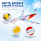✨50% Rabatt✨ ✈️ Elektrisches Modellflugzeug – Bump-and-Go, LED-Lichter & realistische Sounds – Für Kleinkinder ab 3+ 🛩️