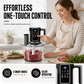 👩‍🍳Multifunktionale Küchenmaschine mit Touch-Bedienung und Glasschüssel