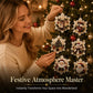 🔥🎁 2+1 GRATIS!!🥳🎄 DIY Diamantmalerei Weihnachtsanhänger‑Set (6 Stück) – Basteldeko zum Aufhängen am Weihnachtsbaum ✨