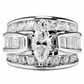 🌸 JETZT 50% RABATT! 🌸 Eleganter Verlobungsring mit Zirkonia im Marquise-Schliff – Modischer Damenring