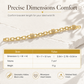 ✨50% RABATT💛Goldfarbenes Armband mit Herz-Strassdetails und geometrischer Gliederkette, schönes Schmuckstück für den Alltag💫