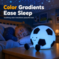 ⚽🌙 Taktile Silikon-Nachtlampe Fußball – Wiederaufladbar, sanftes Licht, ideal für den Nachttisch