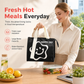 🥗 Mahlzeiten den ganzen Tag frisch halten! Isolierte verdickte Lunchtasche