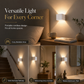 Moderne wasserdichte LED-Wandleuchte für Innen & Außen Flur Schlafzimmer Balkon