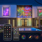 Wasserdichte LED-Vorhang-Lichter