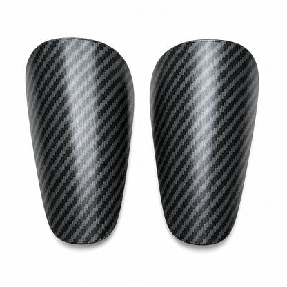 ⚽ 50% RABATT! 🛡️ Mini Schienbeinschoner – Carbon-Optik & fürs Training ✨