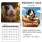 🗓️🔥2027 Lustiger, niedlicher Meerschweinchen-Wandkalender