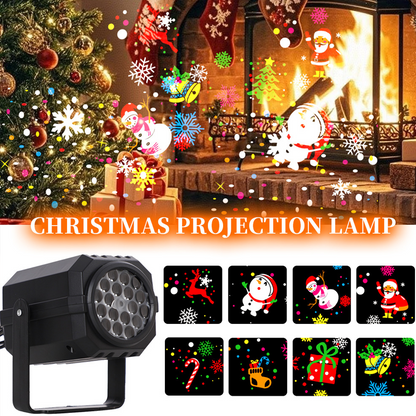 ⏳Zeitlich begrenztes Angebot⏳ Rotierender LED-Weihnachtsprojektor