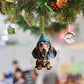 ⏳🔥NUR FÜR KURZE ZEIT 50 % RABATT! ⏰🎄 Christbaumschmuck in Welpenform 🐕🎁