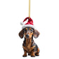 ⏳🔥NUR FÜR KURZE ZEIT 50 % RABATT! ⏰🎄 Christbaumschmuck in Welpenform 🐕🎁