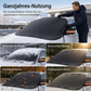 ⏰Magnetische Auto-Frontscheibenabdeckung, verdickt, wasserdicht – Sonnenschutz und Schneeschutz mit reflektierenden Streifen