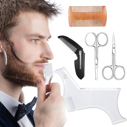 ⏳50 % Rabatt für begrenzte Zeit⏰Einfach zu bedienende Bartformungsvorlage beard razor emoji