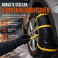 Universelle Auto Schneeketten, Verdickte Anti-Rutsch Reifen Kabelbinder für SUVs, Limousinen und Winterfahren