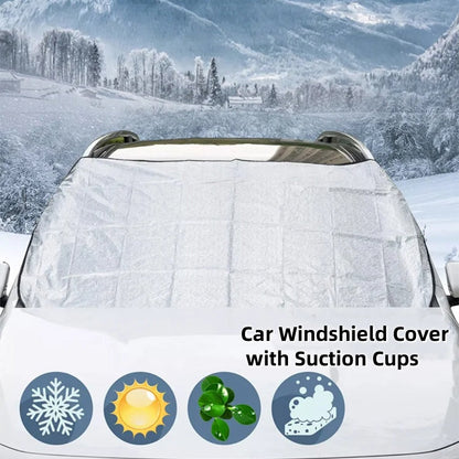 ⏳Zeitlich begrenztes Angebot: 50 % Rabatt⏰🚗Windschutzscheibenabdeckung mit Saugnäpfen