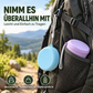 🎒 Nie wieder sperrige Trinkbecher! – Faltbarer Silikon-Reisebecher – einfach zusammenklappen, platzsparend verstauen & überall mitnehmen ✨☕